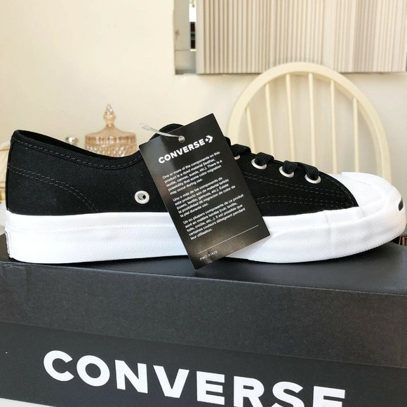 Converse Jack Purcell Canvas Low Top Shoes - Picture 5 of 8